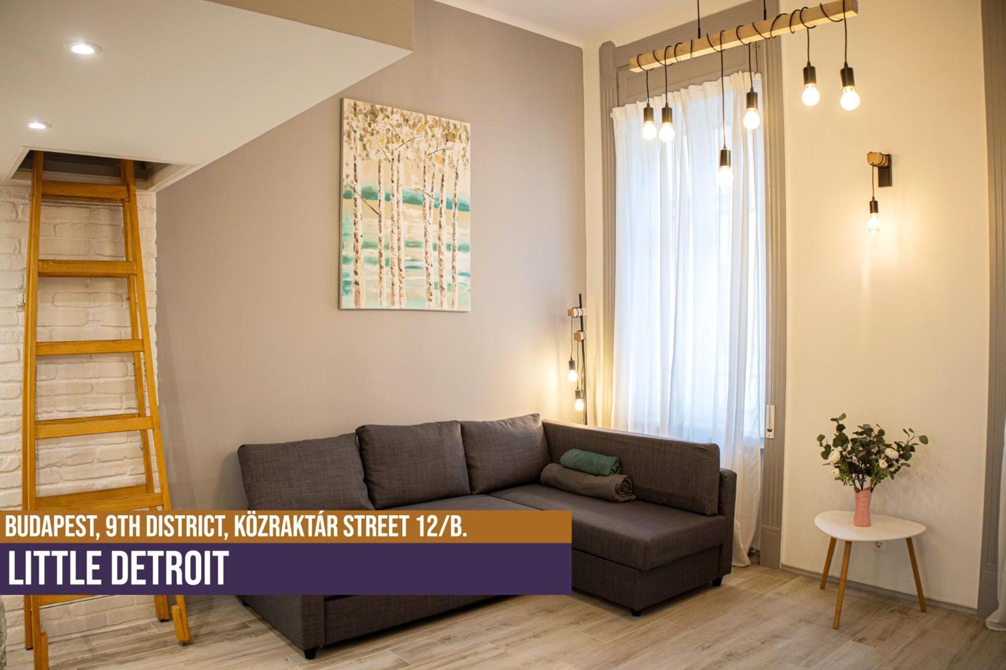 Little Americas Detroit Apartment Budapeste Exterior foto